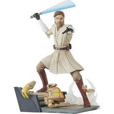 Actiefiguren Star Wars: The Clone Wars Deluxe Gallery PVC Statue General Obi-Wan Kenobi 23 cm