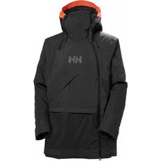 Helly Hansen Powchaser Asymmetric, skijakke, dame, sort