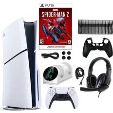 Sony PS5 Spider Man 2 Console with Accessories Kit White