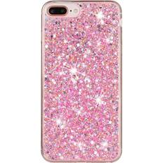 Eiderwood iPhone 8 Plus 7 Plus 6 s Plus Glitter Skal Pink