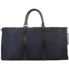 Kiton Marineblå Duffelbag med Lær Blue ONE Size