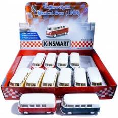 VW Buss 1962 med pullback Model V i t & G u l
