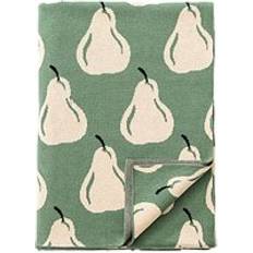 Benetton Pear Blankets Yellow, Green