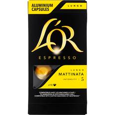 L'OR Hele kaffebønner L'OR Mattinata Kaffekapsler
