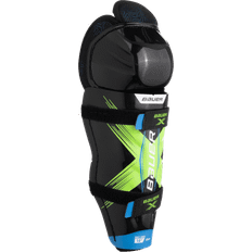 Bauer hockey benskydd Bauer S24 X Shin Guard-yth Hockeyskydd Svart