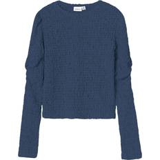 Børnetøj Name It Bluse Lonnis Dark Denim