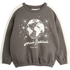 80/86 Sweatshirts Mini Rodini Grey Graphic Organic Cotton Sweatshirt