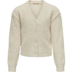 Blanc Cardigans Kids Only Cardigan Fille Écru