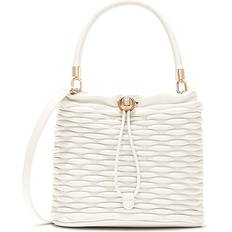Skinn - Vita Bucketväskor Furla Mionido Mini Bucket Bag Väska Dam -