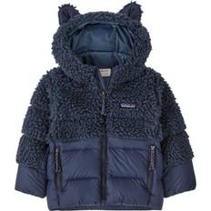 1-3M Jackets Children's Clothing Patagonia Hi-Loft Furry Friends Jacket Toddlers' New Navy, 3T