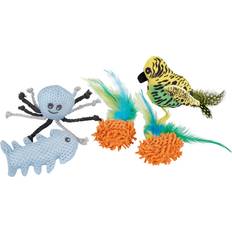 Pet Zone Katter Husdjur Pet Zone Kattleksak 5-Pack