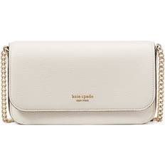 Kate Spade Ava Flap Chain Wallet - Parchment