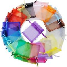 Otego 100 kpl organza-pusseja, 9 x 7 cm K sin ommeltuja Multicolor