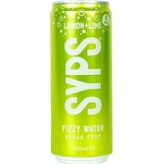 Boissons Gazeuses SYPS Fizzy Water 12x330ml, Lemon & Lime 33.1cl