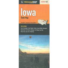 Bøger Iowa State Map Engelsk