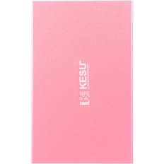 Keshen External Hard Drive 160G 500G 1TB 2TB Storage USB3.0 HDD Earthquake-proof and Fall-proof Mobile Hard Disk Xbox PS4 TV Box Pink USB 3.0