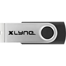 Schede di Memoria & Chiavette USB Xlyne Chiavetta USB Dettaglio 16 GB Nero Argento 7601600 USB-C