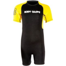 Children Wetsuits Body Glove Pro Kids Wetsuit 2mm Children's Back-Zip Short Springsuit Black yellow L/XL