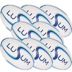 Lusum Munifex Training Rugby Ball Pack Rugby Ball Set Navy