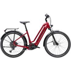 S E-City Bikes Trek Allant+ 7 Lowstep 625Wh Gen 2 S Röd Elcykel Hybrid Elcykel