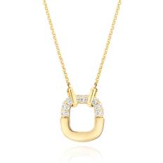 Sif Jakobs Maratea Necklace Guld Vita zirkoner