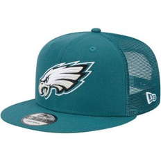 Caps New Era Men's Midnight Green Philadelphia Eagles Main Trucker 9FIFTY Snapback Hat