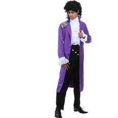 Celebrity Fancy Dresses Fun Costumes Adult Plus Purple Rock Legend Celebrity