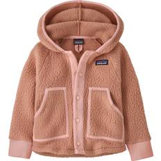 18-24M Jackor Patagonia Kinder Retro Pile Baby Jacke rosa