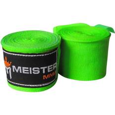 Martial Arts Protection Meister 180" MMA Hand Wraps Pair Neon Green