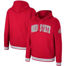 Sports Fan Apparel Men's Colosseum Ohio State Buckeyes Varsity Arch Pullover Hoodie Scarlet