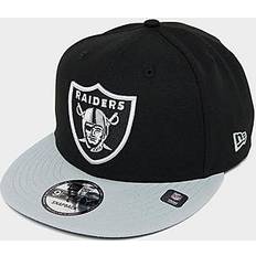 Football Caps New Era New Era Las Vegas Raiders NFL 9FIFTY Snapback Hat Black/Grey One Size