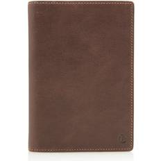 Castelijn & Beerens Canyon Passport Case RFID Leather Brown