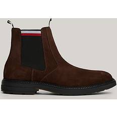 Tommy Hilfiger Boots Tommy Hilfiger Klassische Stiefeletten Outdoor Suede Chelsea - Braun