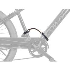 Bärhandtag Classic Faux Leather Bike Carry Handle svart