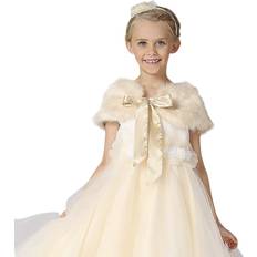 Girls Faux Fur Bolero Wrap Shawl Soft Fluffy Dress Cape Pretty Flower Girls Wedding Shrug Winter Warm Plush Jacket Coat Girls Faux Fur Bolero Wrap Shawl Soft Fluffy Dress Cape Pretty Flower Girls Wedding Shrug Winter Warm Plush Jacket Coat