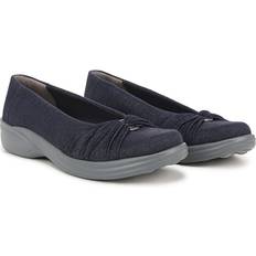 Damen - Stoff Loafers Bzees For LifeStride Paige Slip On Shoes Navy Blazer Fabric