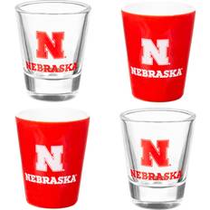 Orange Shot Glasses Evergreen Enterprises University of Nebraska Shot Glass 2fl oz 4