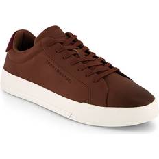 Tommy Hilfiger Trainers Tommy Hilfiger Herren Sneaker braun Glattleder