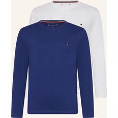 Tommy Hilfiger Blusen & Tuniken Tommy Hilfiger 2er-Pack Longsleeve WEISS/ DUNKELBLAU