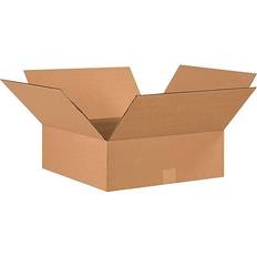 Shipping, Packing & Mailing Supplies Global Industrial Flat Cardboard Corrugated Boxes 17x17x6inch 20-pack