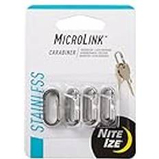 Carabiners Nite Ize MicroLink Carabiner PK 4 4 pcs