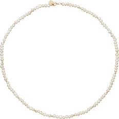 Jackie Gold Potion Necklace - Gold/Pearls