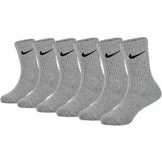 Performance Bacic Dri FIT Crew Socks 6 -pack - Dark Gray Heather