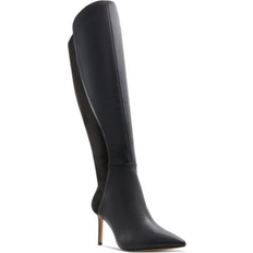 Aldo Women High Boots Aldo Women's Romee Pointed-Toe Knee High Boots Black 10M