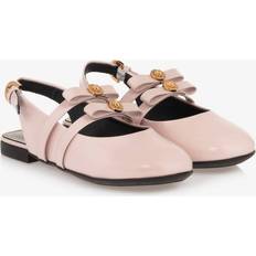 Lack Sandalen Versace Girls Pink Patent Leather Medusa Pumps