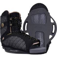 Womens Syn Bindings Black Gold