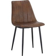 Sunpan Drew Bravo Cognac Kitchen Chair 32.5" 2pcs