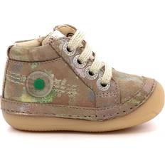 Verde Camicie Kickers Bottillons Cuir - Kaki