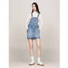 Tommy Hilfiger XXS Dresses Tommy Hilfiger Besticktes Mini-Latzleid aus Denim