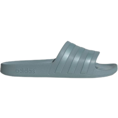 Grau Slides Adidas Adilette Aqua - Magic Grey/Magic Grey Met